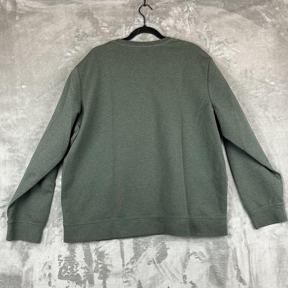 32 Degrees Heat Sweatshirt Men's XXL Green Long Sleeve Crewneck - Picture 7 of 7